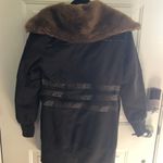 Adidas 3/4 Jacket Brown Size Small Photo 2