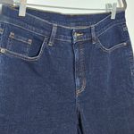 D&Co Women's Dark Wash Denim Bermuda Shorts Size 14 Blue Photo 2