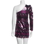 MISA Los Angeles MISA Revolve Nova One-Shoulder Sequin Mini Dress, Purple Size S New w/Tag $370 Photo 6