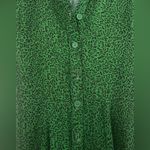 Reformation Green Midi Dress Sz 2 Photo 4
