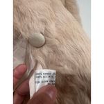 Boutique Vintage Wimans Rabbit Fur Short Beige Jacket Small Photo 9