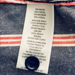 BEACH LUNCH LOUNGE Alanna Blue & Red Striped Shirt Photo 5