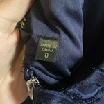 Macy's  Navy Blue Two Piece Short Dress Photo 4