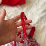 Victoria's Secret Vibrant Red Lace Bras 34C Photo 7