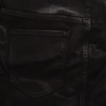 Nine West Kick Flare Jeans Slim Fit High Rise Waxed Black 16 Super Stretchy Photo 6