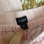J.Crew  high waisted pink cotton linen pants Photo 3