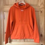 Under Armour  loose fit orange pullover hoodie size small Photo 6