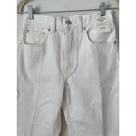 Madewell NWT  The Ballon Jeans Size 26 Tile White Wide Leg Denim Photo 5