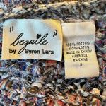 Byron Lars Tattered Loose Knit Cropped Cardigan S Sweater Shrug Anthropologie Photo 7