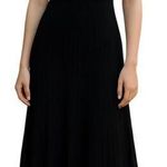 Cynthia Rowley Cable Knit Crochet Sleeveless Cotton Maxi Dress Sz XL Witchy Goth Photo 0
