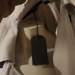 ALLSAINTS  WYATT CLASSIC BEIGE COTTON TRENCH COAT SIZE 2 Photo 7