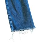 Mother Denim High Waisted Looker Ankle Fray Hey Sun Wash Raw Hem Size 25 Women's Blue Photo 10