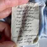 Raquel Allegra cotton-blend blue tie dye rib tank dress size 1 S small Photo 4