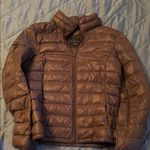United Colors Of Benetton Benetton Brown Puffer Jacket Photo 0
