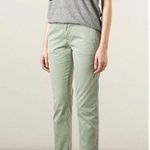 Current/Elliott Current Elliott Buddy Cropped Trousers with Stripe Size 24 Photo 0