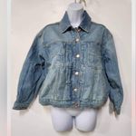 Anthropologie  Pilcro Comeback Boyfriend Denim Jacket Size XS. B22 Photo 3