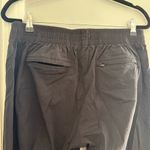 Athleta  Trekkie Crop Black Zippered Pull On Pants Size 12 Travel Athleisure Photo 6