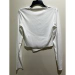 (Dazy) Long Sleeve Asymetrical Ribbed Graphic T Photo 3