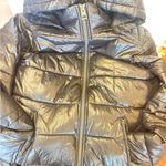 Guess Women’s  black hooded puffer jacket Photo 4