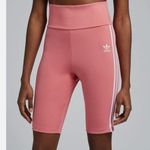 Adidas Originals Small High Rise Short Tights Bike Shorts Pink Photo 0
