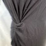Philosophy Anthropologie  black twist side stretch dress size small Photo 1