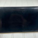 Gucci Black Leather Clutch Wallet with Gold Trim Photo 11