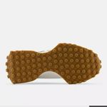 New Balance 327 Cream and Tan Sneakers Photo 4