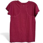 Athleta  Short Sleeve Athletic T Shirt Fitted Stretch Large Photo 2
