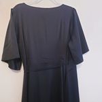 Baltic Born Vara Satin Maxi Wrap Dress Short Sleeve New Without Tags Photo 8