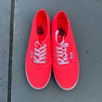 Vans Unisex Hot Neon Pink Sneakers Low Top, Lace Up U.S. Men's 6.5 U.S. Women 8 Photo 5