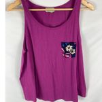 Vera Bradley  Purple Pocket Tank Size Large Photo 2
