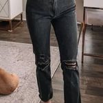 Abercrombie & Fitch The Ankle Straight Ultra High Rise in Black Size 30/10R Photo 1