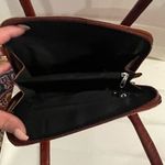 New Leather Peacock Hand Painted Purse Photo 3