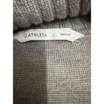 Athleta Women's Chill Factor Sweater Coat Asymmetrical Collar Knit Womens Size L Photo 4