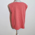 Lou & grey Sleeveless Pink Muscle Tee Size Large Pink Textured Sleeveless Top Photo 4