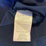 H by Halston  women’s navy blue pull on wide leg pant. Size medium. Photo 5