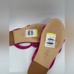 Stuart Weitzman  Twist Knot Suede Sandal in Peonia Photo 5