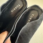 Torrid  black peep toe mules size 11.5 wide width Photo 4