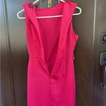 Banana Republic NWT  Tie Neck
Sleeveless Sheath Midi Dress Fuchsia size 0 Photo 10