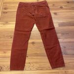 London Jean Women’s Burnt Rust Orange Corduroy Pants 10 Short Mid Rise Stretch Size undefined Photo 3