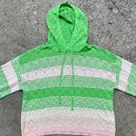 Boutique Hooded Sweater Green Size M Photo 1