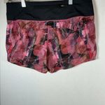 Lululemon Athletica Pink Patterned Athletic Shorts Photo 3