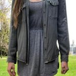 American Eagle Army Green Cardigan Photo 0