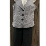 Lisa Jo‎ Size 7/8 Vintage Top And Pants Outfit Black & Gray Photo 0