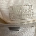 Ralph Lauren Lauren Ivory Shoulder Bag Snakeskin Print Photo 7