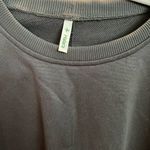 Halara  Round Neck Batwing Sleeve Cropped Relaxed Casual Sweatshirt size Small Photo 6