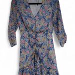 ZARA  Women's Floral Print Ruffle Dress Size Medium Photo 0
