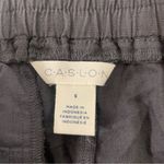 Caslon  Women's Linen Blend Gray Pants - Size Small Photo 3