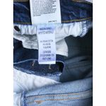 AGOLDE Riley Long Straight Leg Jeans 24 High Rise Blue Dark Wash Classic Luxury Photo 6