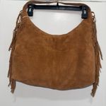Haute Hippie  Brown suede shoulder bag with fringe Photo 3